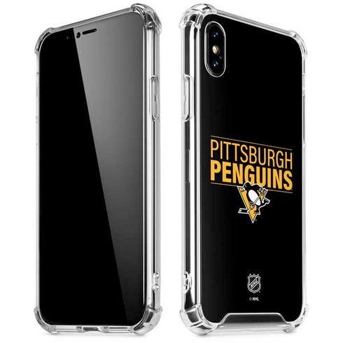 NHL Pittsburgh Penguins Lineup iPhone XS Max Clear Case